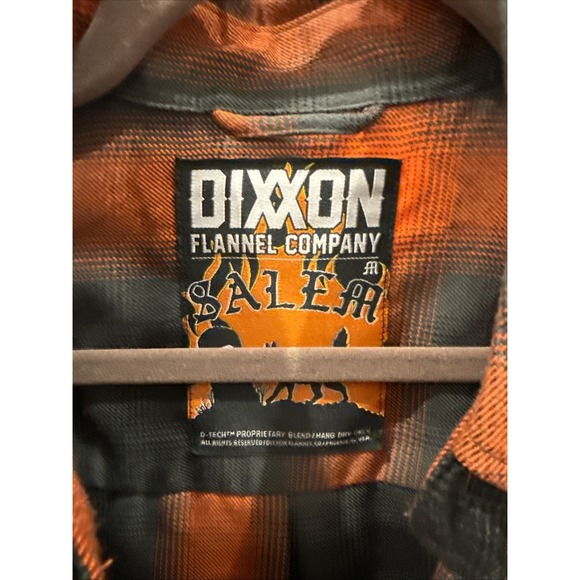 Dixxon Flannel Co. - Medium- The Salem - Pre-owned Excellent condition! Orange - Picture 3 of 8